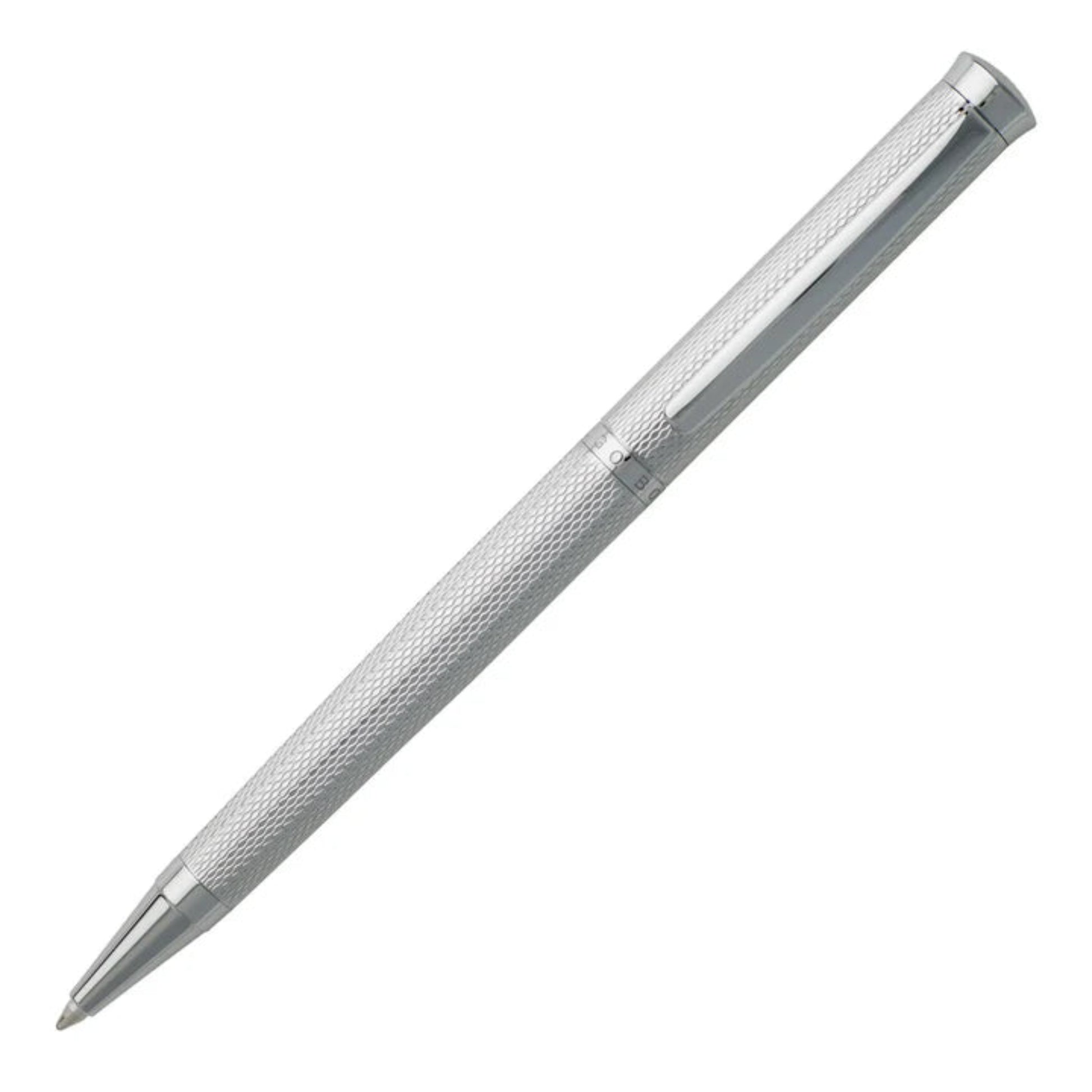 HUGO BOSS Sophisticated Diamond Ballpoint Pen Chrome HSY7994B
