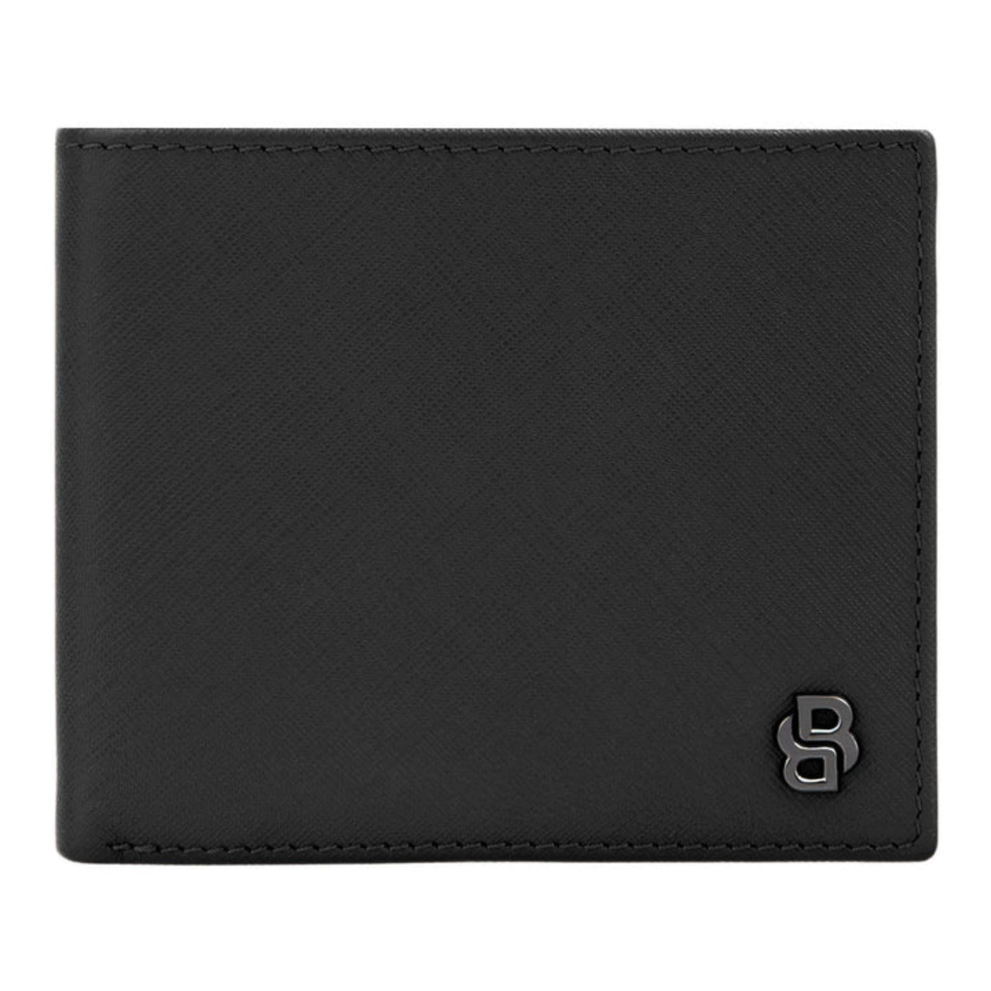 HUGO BOSS HLW526A - Wallet Double B Saffiano Black