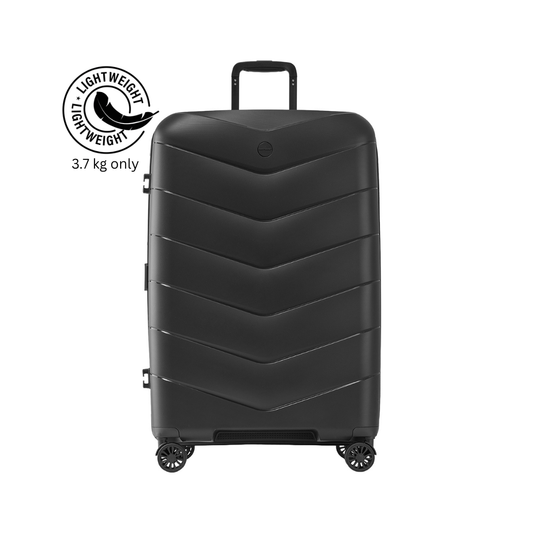 Hush Puppies 69-4040 Lightweight Hardcase 28-inch BlackLuggage