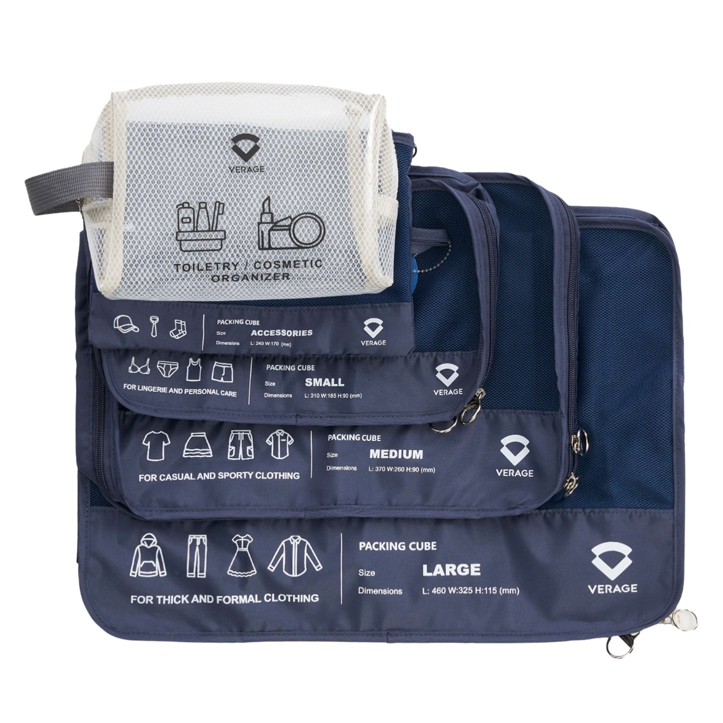 Verage Packing Cube (5PCS/SET)