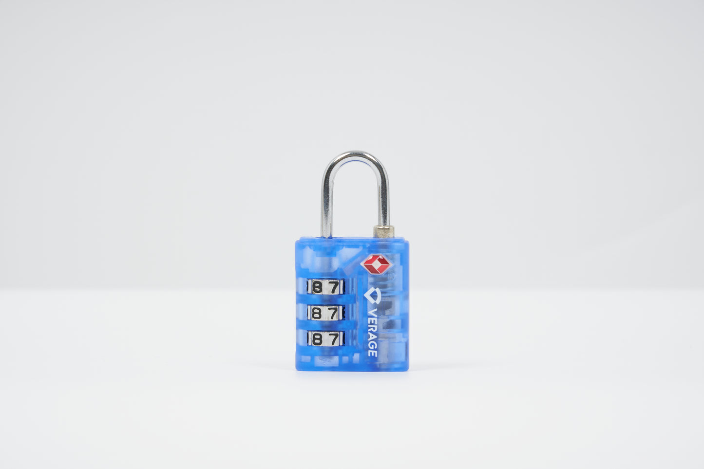 Verage TSA 3 Dial Combination Lock VG5137 Clear Blue