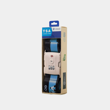 Verage TSA Luggage Strap VG5305 Fantasy Blue