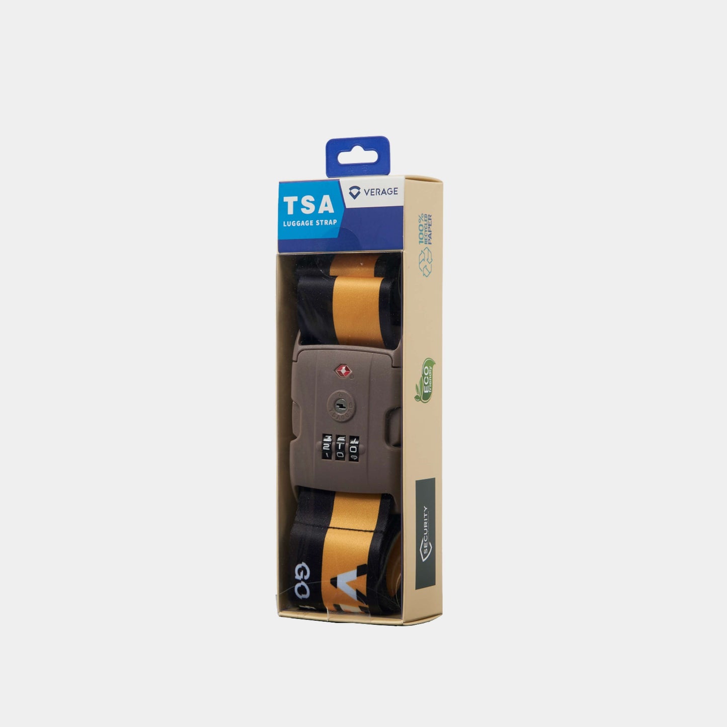 Verage TSA Luggage Strap VG5305 Fantasy Yellow