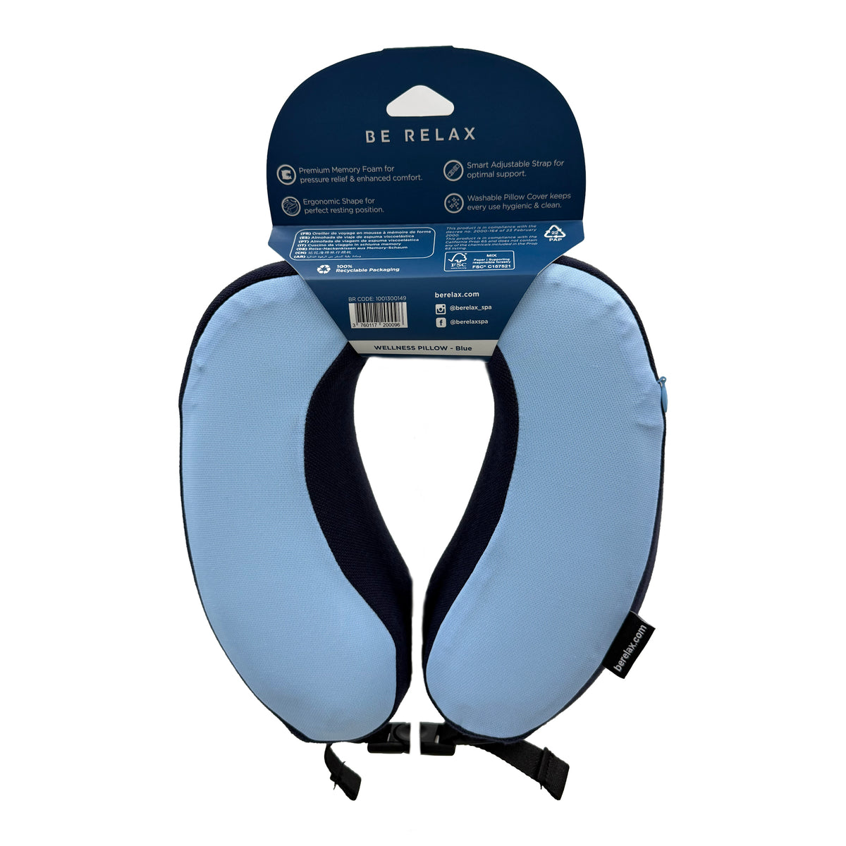 BE RELAX Comfy Cloud Wellness Pillow