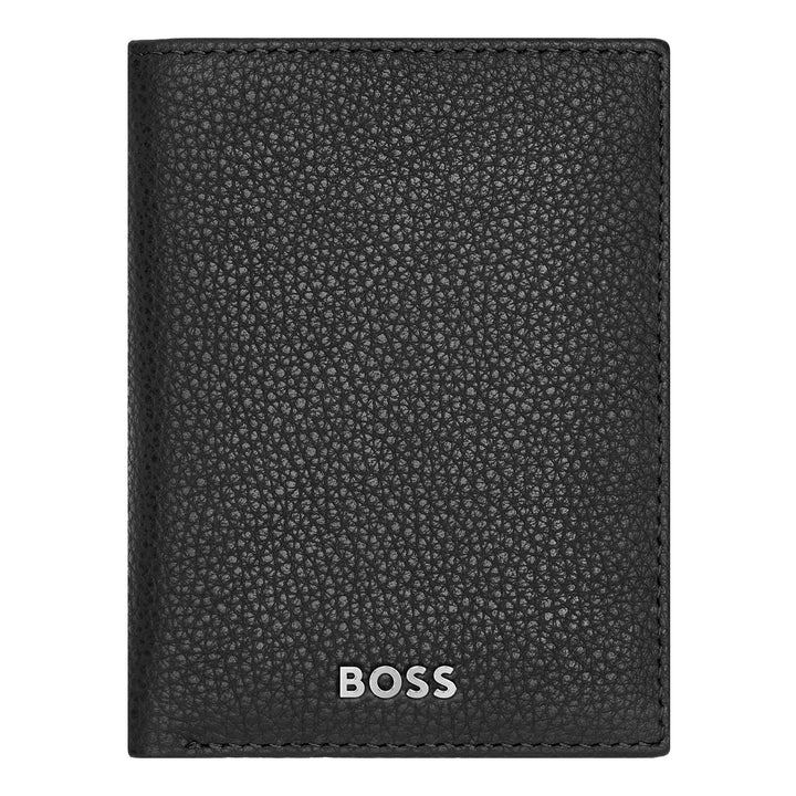 BOSS Classic Grained Folding Card Holder