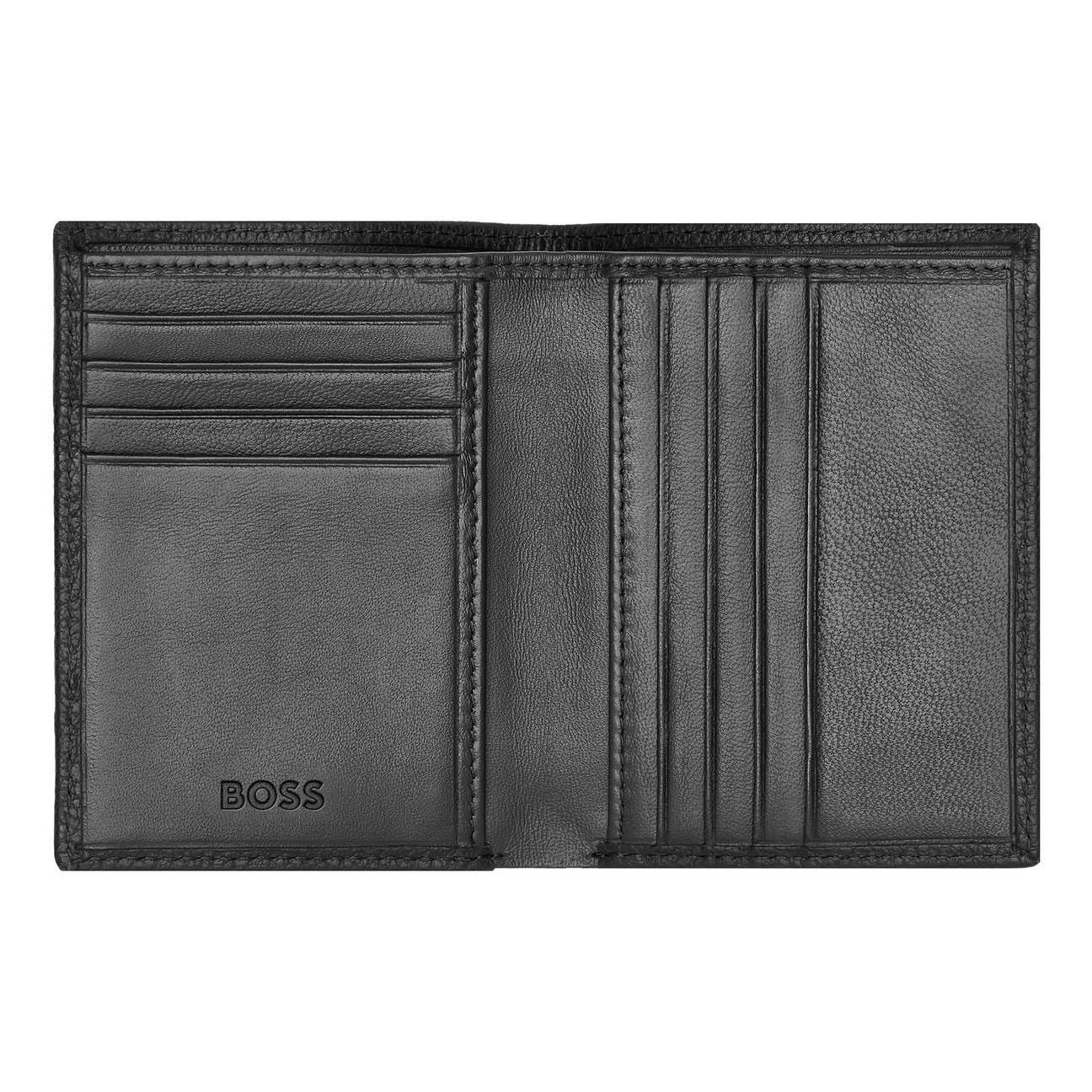 BOSS Classic Grained Folding Card Holder