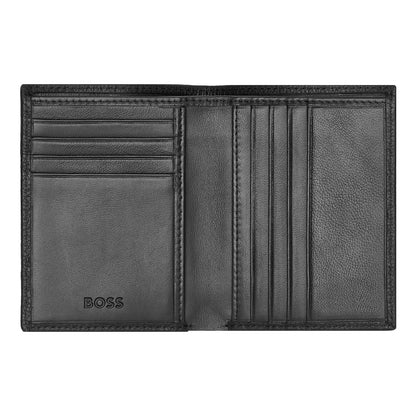 BOSS Classic Grained Folding Card Holder