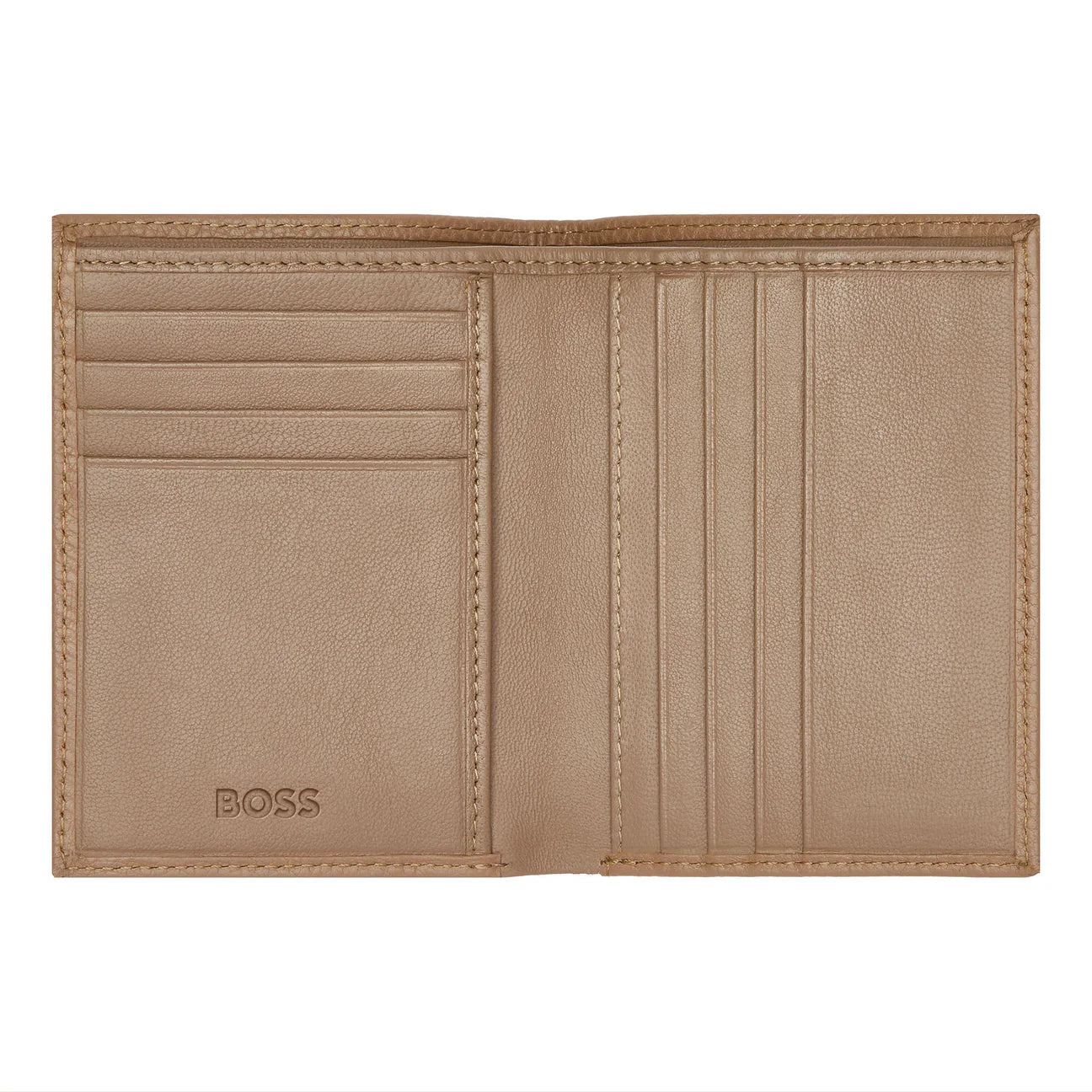 BOSS Classic Grained Folding Card Holder
